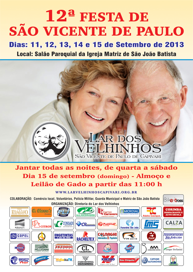 Festa de São vicente de Paulo