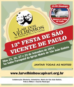 Leia mais sobre o artigo Festa de São Vicente de Paulo