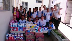 Read more about the article Alunos da Escola SENAI – “Celso Charuri” da cidade de Rafard trazem doações para o Lar dos Velhinhos de Capivari