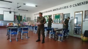 Leia mais sobre o artigo Tiro de Guerra de Capivari arrecada alimentos para Entidades Assistenciais de  Capivari