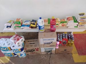 Read more about the article Escola de Samba Tuma da Barca entrega doações de Alimentos Arrecadados em Campanha