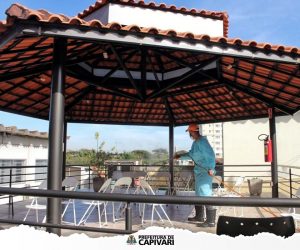Leia mais sobre o artigo Defesa Civil de Capivari realiza desinfecção no Lar dos Velhinhos de Capivari