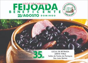 Leia mais sobre o artigo Não é só carnaval! Feijoada Beneficente – 23/08 – Domingo