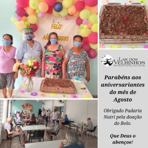 Read more about the article Festa dos Aniversariantes do mês de Agosto 2021