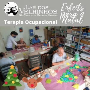 Read more about the article Terapia Ocupacional – Atividade de Artes Enfeites para o Natal