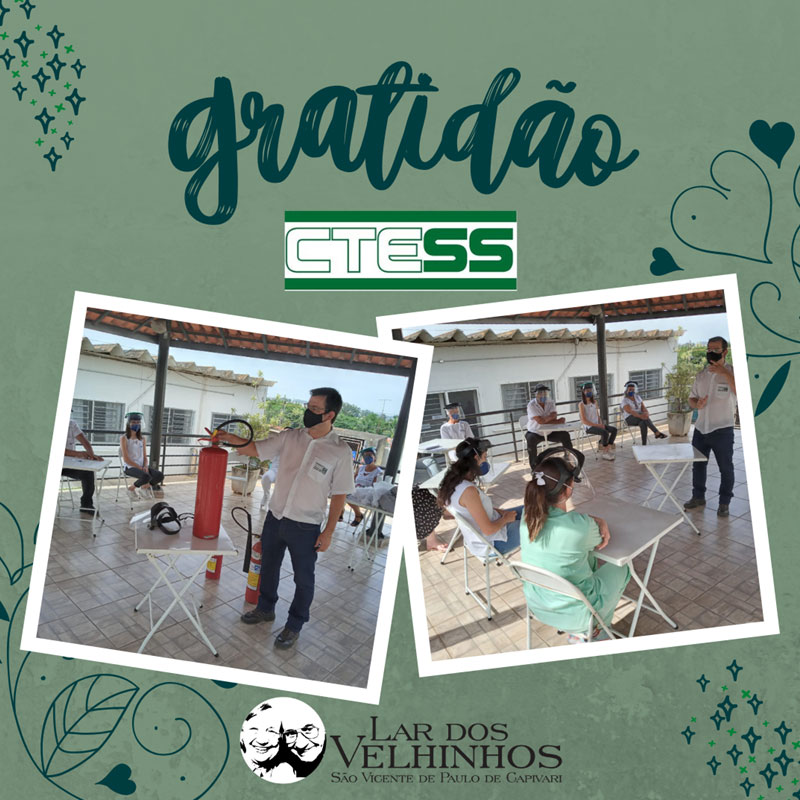 Read more about the article Empresa CTESS faz treinamento para os colaboradores do Lar dos Velhinhos de Capivari
