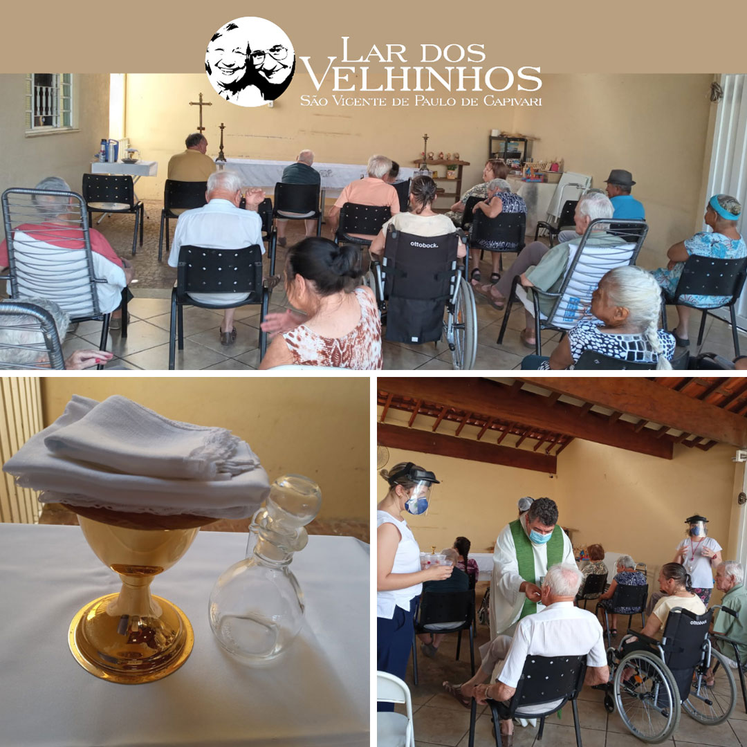 Read more about the article Santa Missa no Lar dos Velhinhos de Capivari