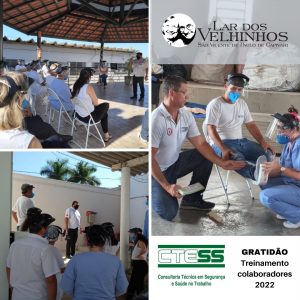 Read more about the article Treinamento empresa CTESS para os colaboradores do Lar dos Velhinhos de Capivari