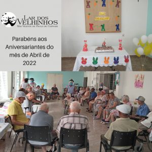 Leia mais sobre o artigo Festa dos Aniversariantes do mês de Abril 2022