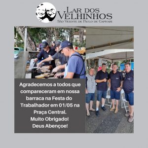 Leia mais sobre o artigo Agradecimento Evento Dia do Trabalhador