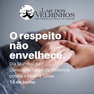 Leia mais sobre o artigo 15 de junho Dia Mundial de Conscientização da Violência contra a Pessoa Idosa