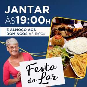 Leia mais sobre o artigo Vamos jantar ou almoçar na festa em prol ao Lar dos Velhinhos de Capivari?