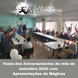 Leia mais sobre o artigo Festa dos Aniversariantes do mês de Setembro 2022