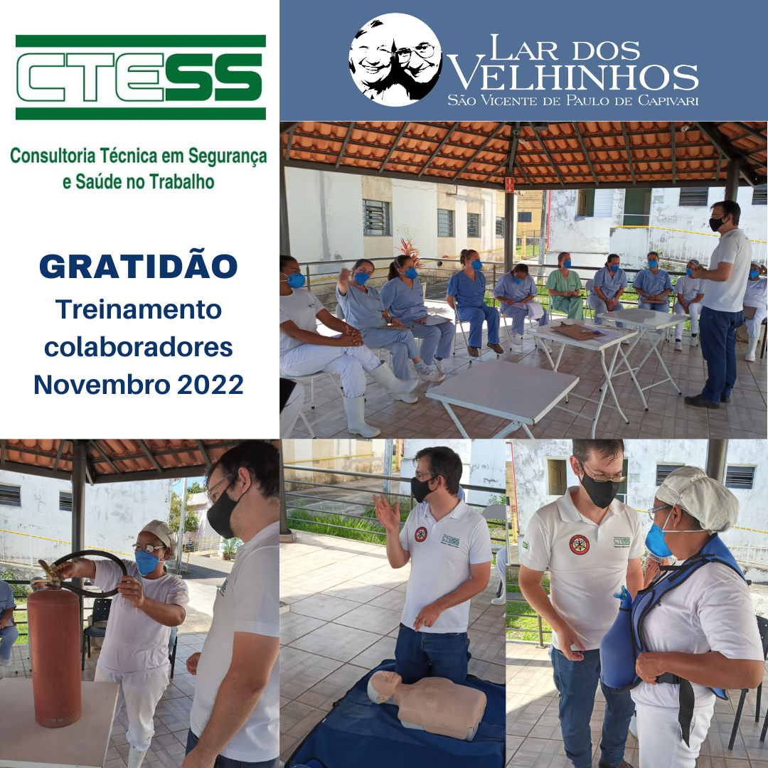 Read more about the article A Empresa CTESS faz Treinamentos para os colaboradores do Lar dos Velhinhos de Capivari