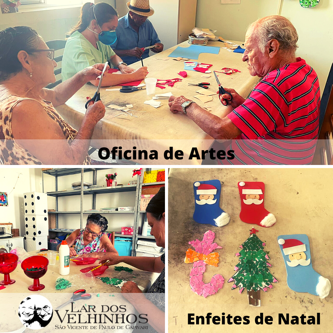 Read more about the article Oficina de Artes – Enfeites de Natal