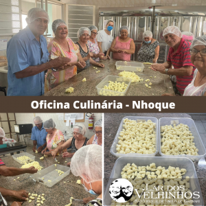 Read more about the article Oficina Culinária com Moradores – Receita Nhoque