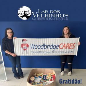 Leia mais sobre o artigo Agradecimento TW Espumas – Campanha Woodbrigde Cares