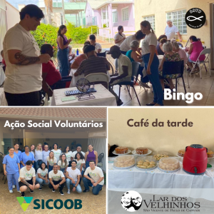 Leia mais sobre o artigo Dia do Voluntariado SICOOB no Lar dos Velhinhos de Capivari