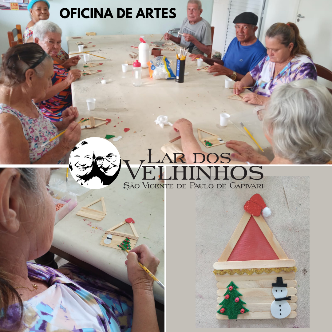 Leia mais sobre o artigo Oficina de Artes Lembrancinhas de Natal