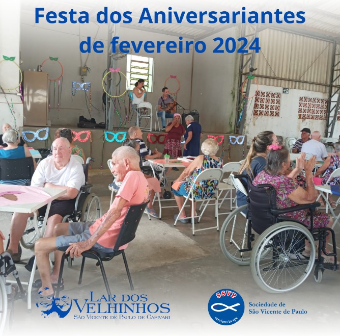 Leia mais sobre o artigo Festa dos Aniversariantes do mês de Fevereiro de 2024