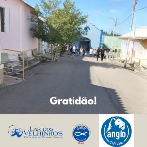 Leia mais sobre o artigo Alunos da Escola Liceu Anglo Capivari, visitam o Lar dos Velhinhos SVP de Capivari