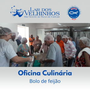 Leia mais sobre o artigo Oficina Culinária com Moradores – Receita de Bolo de Feijão