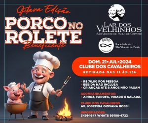 Leia mais sobre o artigo Agradecimento – 8ª Edição Porco no Rolete Beneficente em Prol do Lar dos Velhinhos SVP de Capivari