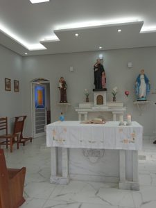 Leia mais sobre o artigo Celebração da Santa Missa no Lar dos Velhinhos SVP de Capivari