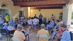 Leia mais sobre o artigo Clube de Aventureiros da Igreja Adventista visitam o Lar dos Velhinhos SVP de Capivari