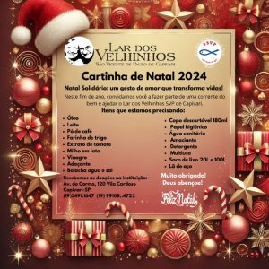 Leia mais sobre o artigo 🎅 Natal Solidário: um gesto de amor que transforma vidas! 🎄