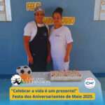 Festa dos Aniversariantes de Maio 2025