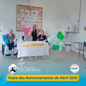 Leia mais sobre o artigo Festa dos Aniversariantes de Abril 2025