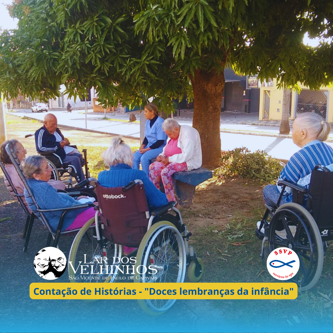 Moradores – Contação de Histórias – Doce Lembranças da Infância