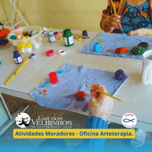 Leia mais sobre o artigo Atividades Moradores – Oficina Arteterapia