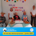 Festa dos Aniversariantes de Junho 2025