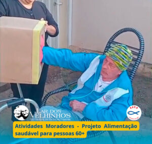 Leia mais sobre o artigo Atividades Moradores – Projeto: “Alimentação Saudável para pessoas 60+” em 17/07/2025