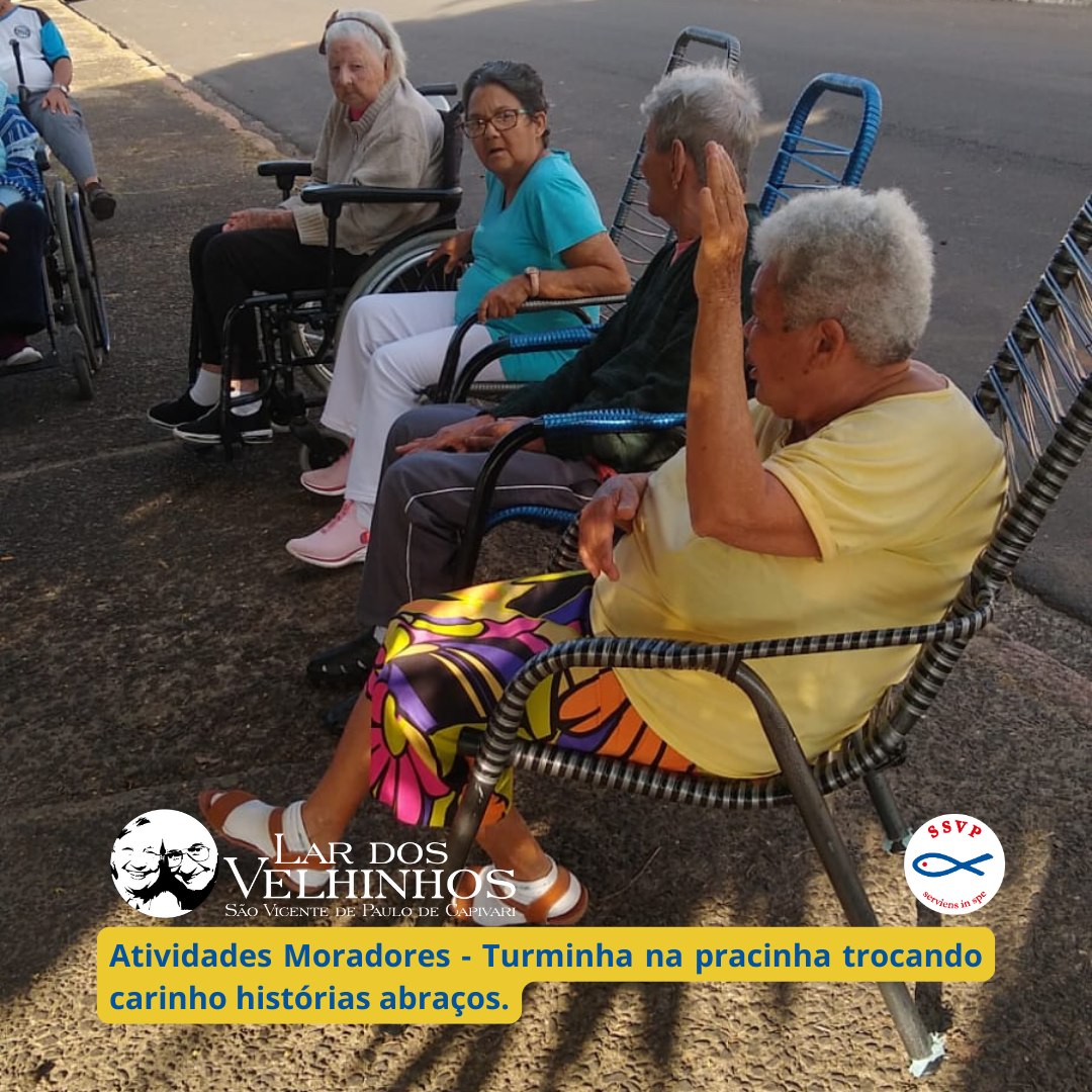 Atividades Moradores – Turminha na pracinha.