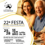 Participe da 22ª Festa de São Vicente de Paulo e ajude a transformar vidas!