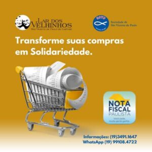 Leia mais sobre o artigo Doação Nota Fiscal Paulista para o Lar dos Velhinhos de Capivari