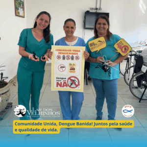 Leia mais sobre o artigo Atividades Moradores – Projeto “Envelhecer com estilo: Promoção e qualidade de vida” Tema Prevenção Contra Dengue