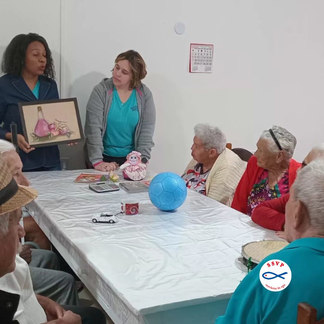 Atividades Moradores – Projeto: “Vivendo com Dignidade: Fortalecendo a Autoestima e a Qualidade de Vida na Terceira Idade”. – Tema Emoções