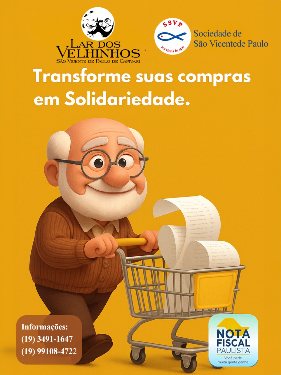 Leia mais sobre o artigo Doação Notas Fiscais Paulista
