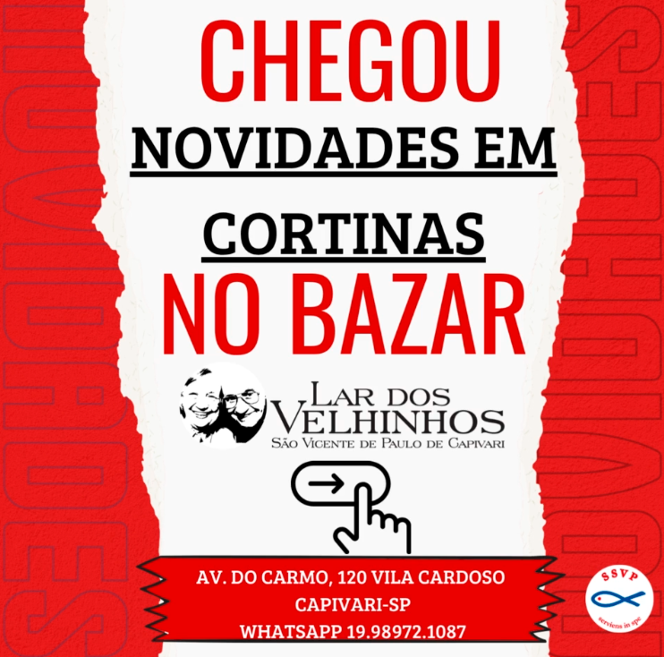 Leia mais sobre o artigo Chegou novidades em Cortinas no BAZAR