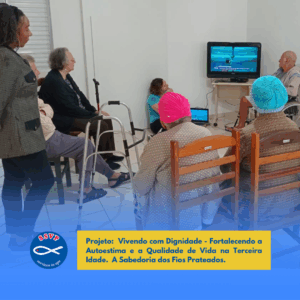 Leia mais sobre o artigo Atividades Moradores – Projeto: “Vivendo com Dignidade: Fortalecendo a Autoestima e a Qualidade de Vida na Terceira Idade” – Envelhecimento