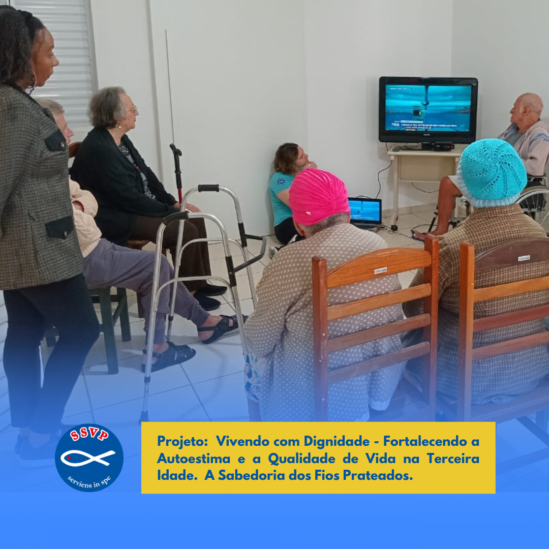 Leia mais sobre o artigo Atividades Moradores – Projeto: “Vivendo com Dignidade: Fortalecendo a Autoestima e a Qualidade de Vida na Terceira Idade” – Envelhecimento