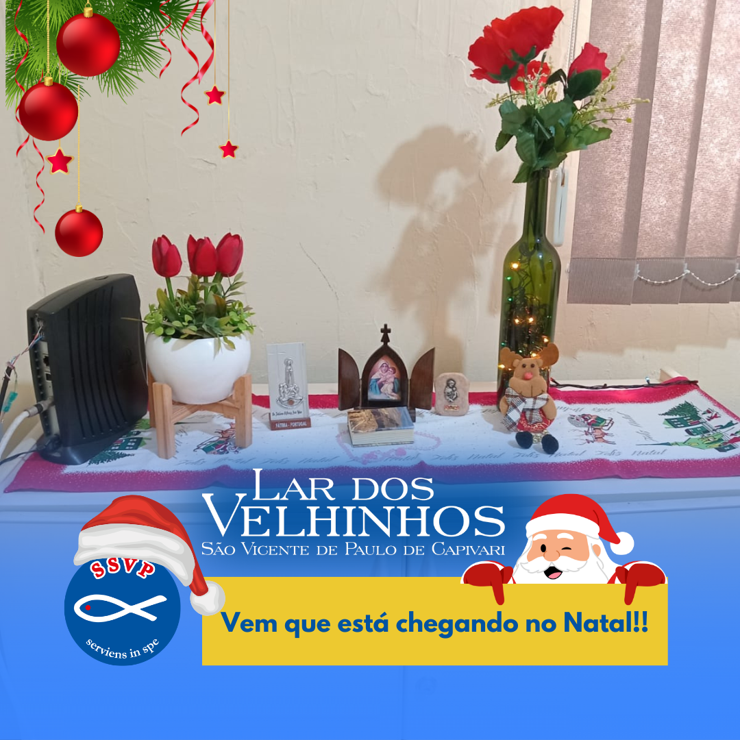 Leia mais sobre o artigo Lar dos Velhinhos São Vicente de Paulo de Capivari em Clima de Natal 2025