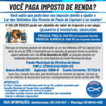 Doação de Imposto de Renda no Fundo do Idoso 2025