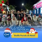 Moradores Presenciaram o Desfile de Parada de Natal 2025