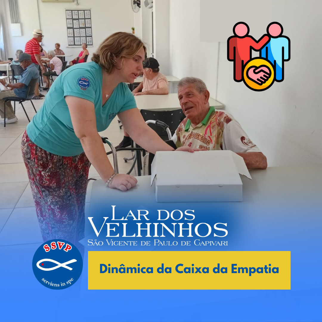 Leia mais sobre o artigo Atividades Moradores – Projeto: “Vivendo com Dignidade” Dinâmica da Caixa da Empatia