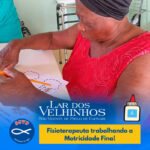 Atividades Moradores – Fisioterapeuta trabalhando a Motricidade Fina em 16.01.2026